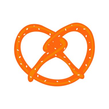 Bavyera çubuk kraker, soyut tatlı tuzlu kraker, Oktoberfest