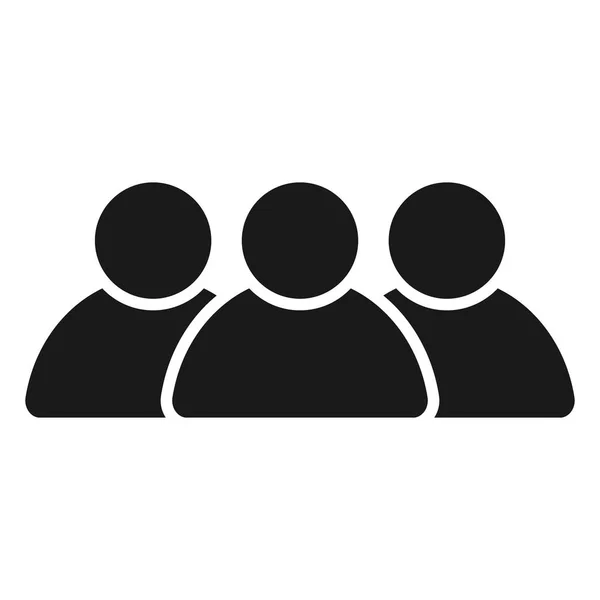 Ícones de pessoas, grupo — Vetor de Stock
