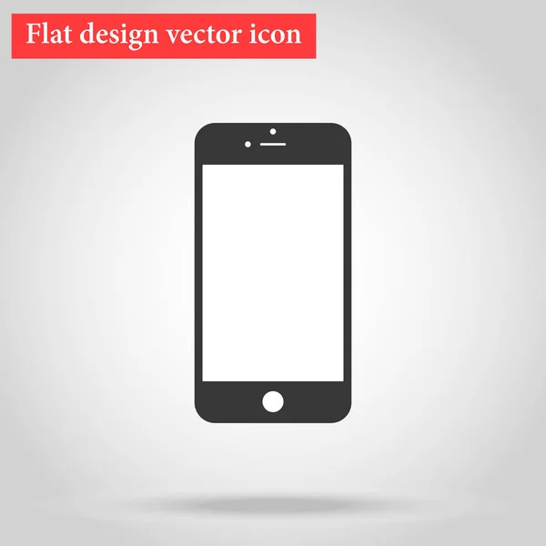 Modernes stilvolles Smartphone-Design des Telefons. Ikone flaches Design — Stockvektor