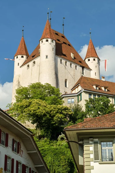 Castelo Thun Suíça — Fotografia de Stock