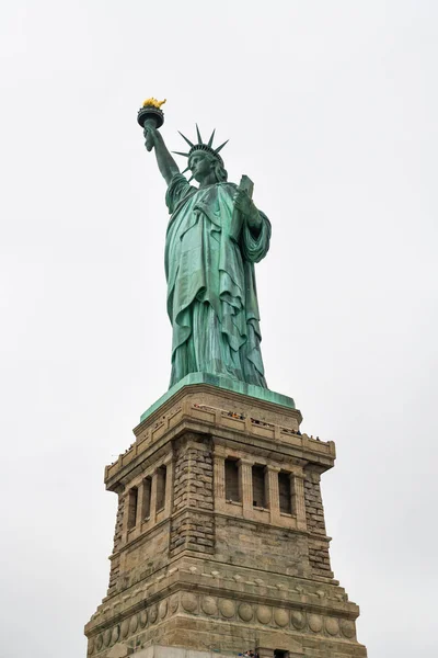 Estátua da Liberdade na Ilha da Liberdade, Nova Iorque — Fotografia de Stock