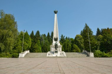 2. Dünya Savaşı Sovyet Ordusu Kuzey Slovakya'daki Svidnik Anıtı