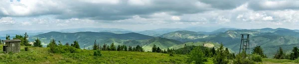 キサック・ベスキーディmのヴェルカラカ山頂からの美しい景色 — ストック写真