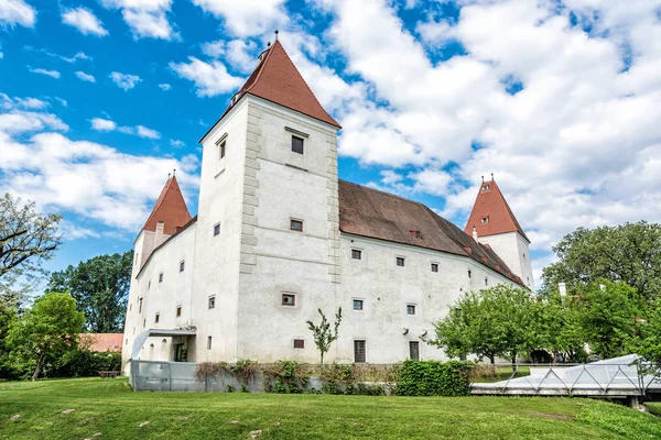 Famoso Castello Orth Austria Scena Architettonica Destinazione Viaggio — Foto Stock