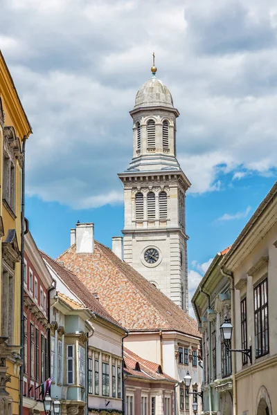 Chiesa Evangelica Sopron Ungheria Architettura Religiosa Destinazione Viaggio — Foto Stock