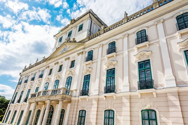 Esterhazy Castle Fertod Hungary Architectural Scene Travel Destination Detailed Photo — Stock Photo, Image