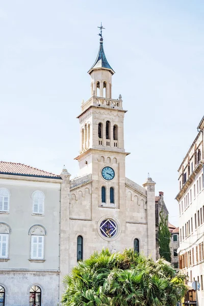 Kościół Luke Split Chorwacja Architektury Religijnej Cel Podróży — Zdjęcie stockowe