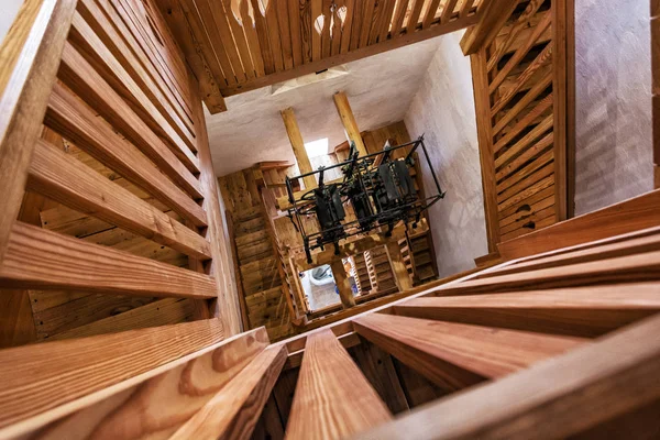 Inner Staircase Tower George Parish Church Piran Slovenia Architectural Theme — Stock Photo, Image