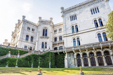 Miramare castle yakınındaki Trieste, kuzeydoğu İtalya