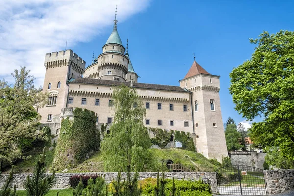 Bojnice castle in Slovakia, cultural heritage — Stock Photo, Image