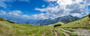 Big Krivan, Little Fatra, Slovakya'dan görünüm