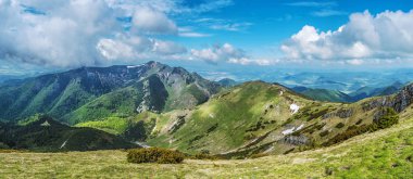 Big Krivan, Little Fatra, Slovakya'dan görünüm