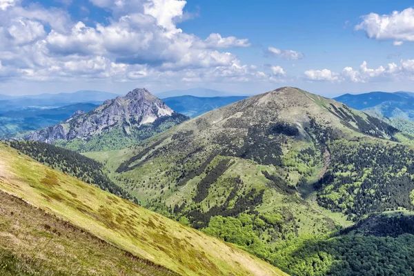 Big Rozsutec and Stoh, Little Fatra, Slovakia — Stock Photo, Image