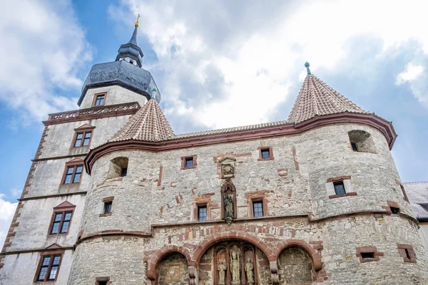 Wurzburg'daki Marienberg kalesi, Bavyera, Almanya — Stok fotoğraf