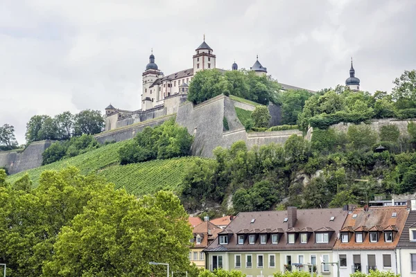 Marienberg fortress in Wurzburg, Bavaria, Germany — Stock Photo, Image