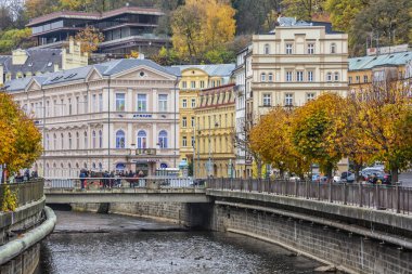 Karlovy Vary kasabası, Çek Cumhuriyeti'nde sağlık tesisi