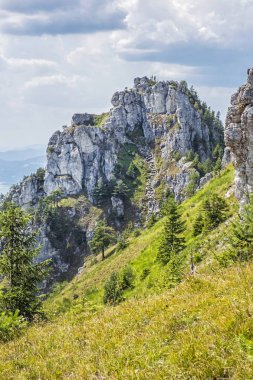 Big Fatra ve Turiec havzasında Ostra zirvesi, Slovakya