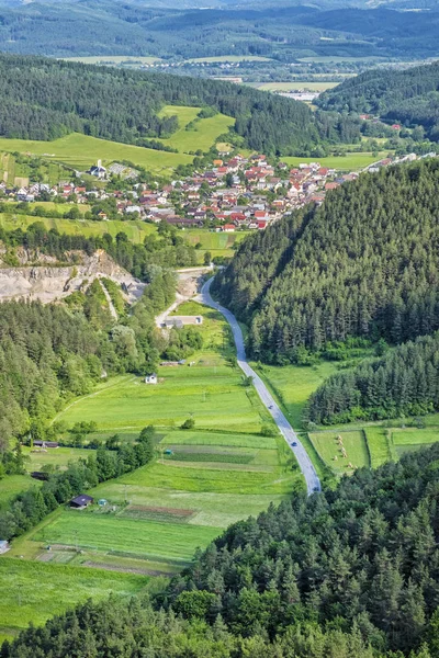 Jablonove village de Sulov roches, Slovaquie — Photo