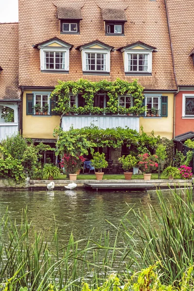 Fischereibezirk Klein Venedig, Bamberg, Deutschland — Stockfoto