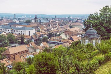 Eski şehir Bamberg, Bavyera, Almanya