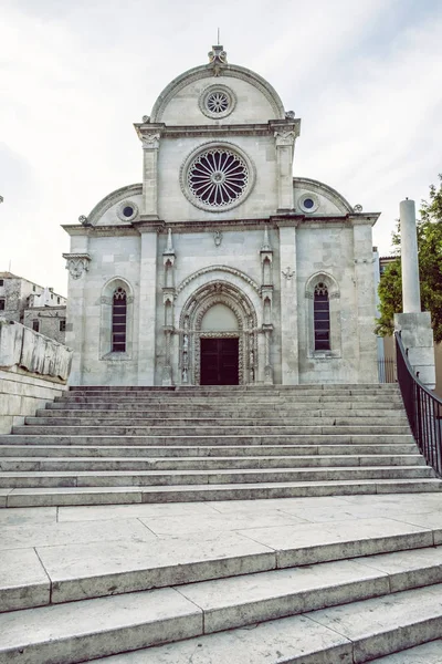 Собор Святого Иакова, Шибеник, Хорватия — стоковое фото