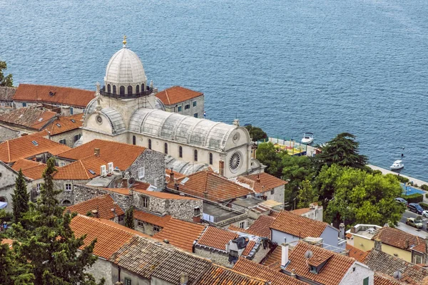 Katedra st. james, Šibenik, Chorwacja — Zdjęcie stockowe
