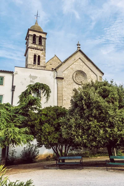 St. Frane Kilisesi ve Manastırı, Sibenik, Hırvatistan — Stok fotoğraf