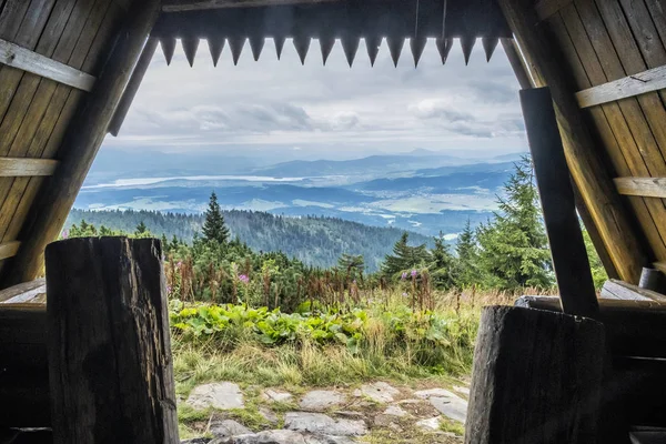 Babia Hora Hill, Orava, Słowacja — Zdjęcie stockowe