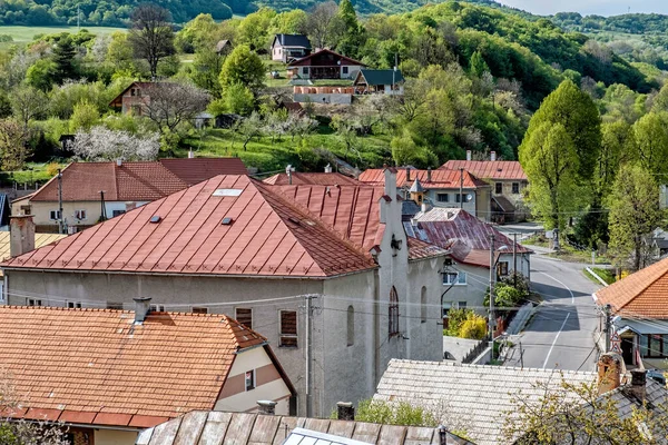 Banska Bela Village Stiavnica Montagnes République Slovaque Destination Voyage — Photo