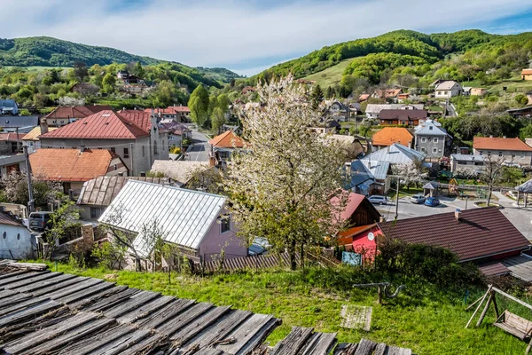 Banska Bela Village Stiavnica Montagnes République Slovaque Destination Voyage — Photo