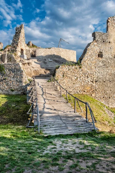 Oponice Castle Ruins Slovak Republic Europe Travel Destination — Stock Photo, Image