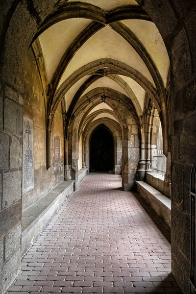 Monasterio Benedictino Fortificado Hronsky Benadik República Eslovaca Arquitectura Religiosa Destino —  Fotos de Stock