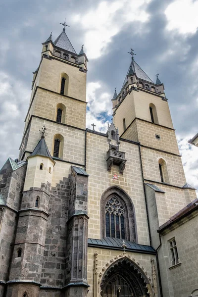 Opevněný Benediktinský Klášter Hronském Benadiku Slovenská Republika Náboženská Architektura Cíl — Stock fotografie