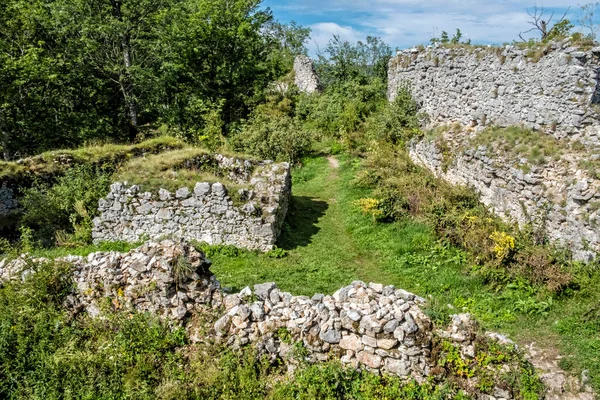 Muran Castle Ruins Slovak Republic Central Europe Travel Destination — Stock Photo, Image