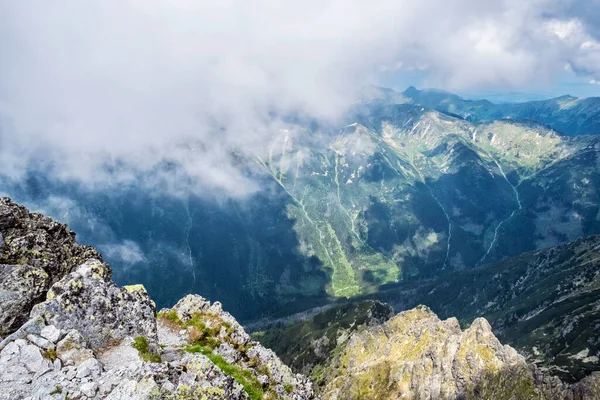 Dill Valley Från Krivan Topp Höga Tatrabergen Slovakien Vandringstema Resmål — Stockfoto