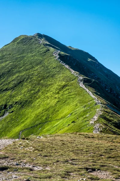 Pico Volovec Montañas Del Oeste Tatras República Eslovaca Tema Senderismo —  Fotos de Stock