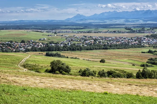 Pays Rural Région Orava République Slovaque Destination Voyage Scène Naturelle — Photo