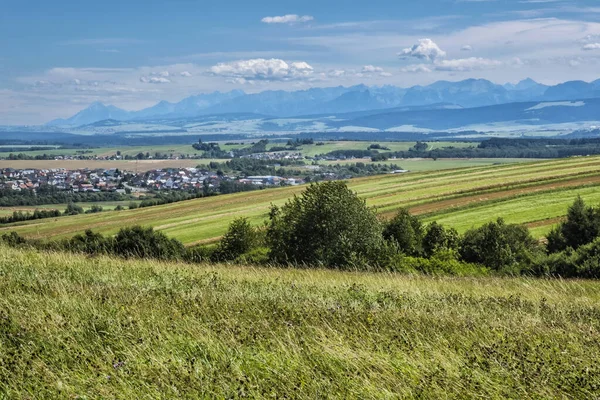 Pays Rural Région Orava République Slovaque Destination Voyage Scène Naturelle — Photo