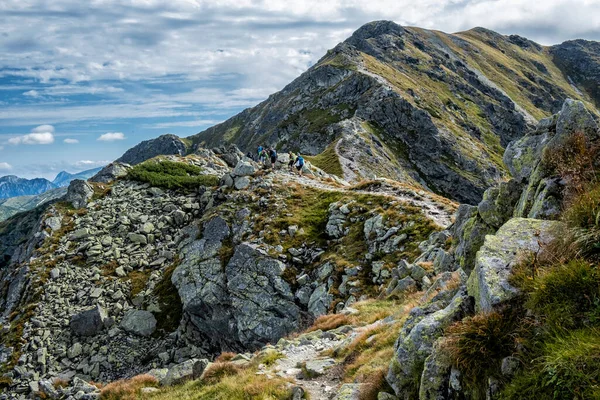 Góra Spalena Tatry Zachodnie Republika Słowacka Temat Wędrówki Sezonowa Scena — Zdjęcie stockowe