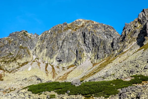 Jahnaci Szczyt Wysokie Tatry Republika Słowacka Sezonowa Scena Naturalna Cel — Zdjęcie stockowe