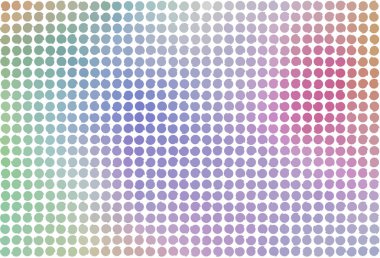 Renk soyut dön daire çizgi, yol ya da desen generatif arka plan sanat. Mozaik veya döşeme tarzı. Vektör çizim grafiği.