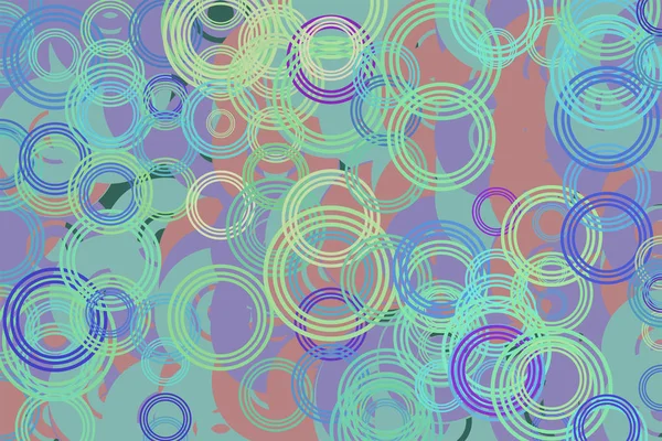 Абстрактные Концептуальные Круги Пузыри Сплетни Пузыри Хорошо Подходит Веб Страниц — стоковый вектор