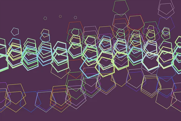 Koncepcyjne Tło Geometrycznych Dla Strony Internetowej Projektowanie Graficzne Katalog Lub — Wektor stockowy