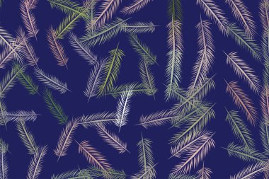 Soyut tüy illüstrasyonlar arka plan. Karikatür tarzı vektör grafiği.