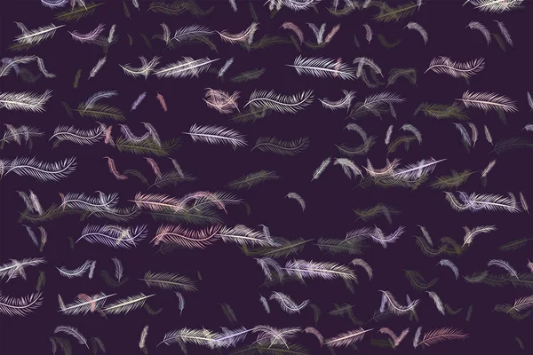 Пір Яні Ілюстрації Фону Абстрактні Намальовані Вручну Стиль Мультфільму Векторна — стоковий вектор