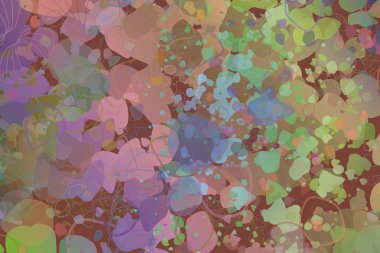 Soyut kavramsal geometrik karışık karmakarışık şekiller arka plan. Web sayfası, grafik tasarım, katalog, doku için iyi.