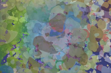 Soyut kavramsal geometrik karışık karmakarışık şekiller arka plan. Web sayfası, grafik tasarım, katalog, doku için iyi.