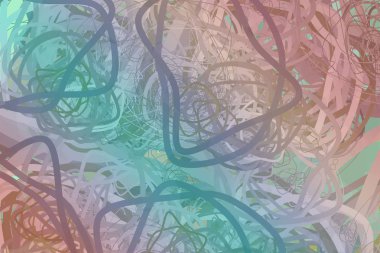 Geometrik arka plan duvar sanatı, web sayfası, duvar kağıdı, grafik tasarım, katalog veya doku dağınık şekillerle.