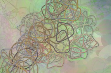 Geometrik arka plan duvar sanatı, web sayfası, duvar kağıdı, grafik tasarım, katalog veya doku dağınık şekillerle.