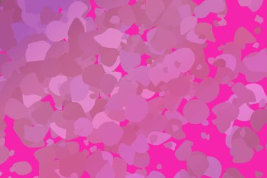 Geometrik arka plan duvar sanatı, web sayfası, duvar kağıdı, grafik tasarım, katalog veya doku dağınık şekillerle.